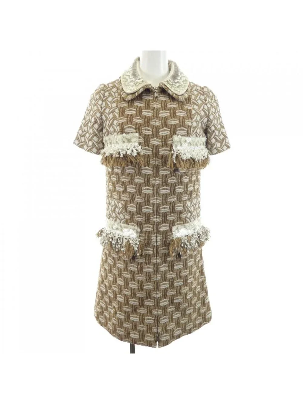 Louis Vuitton Dress Beige
